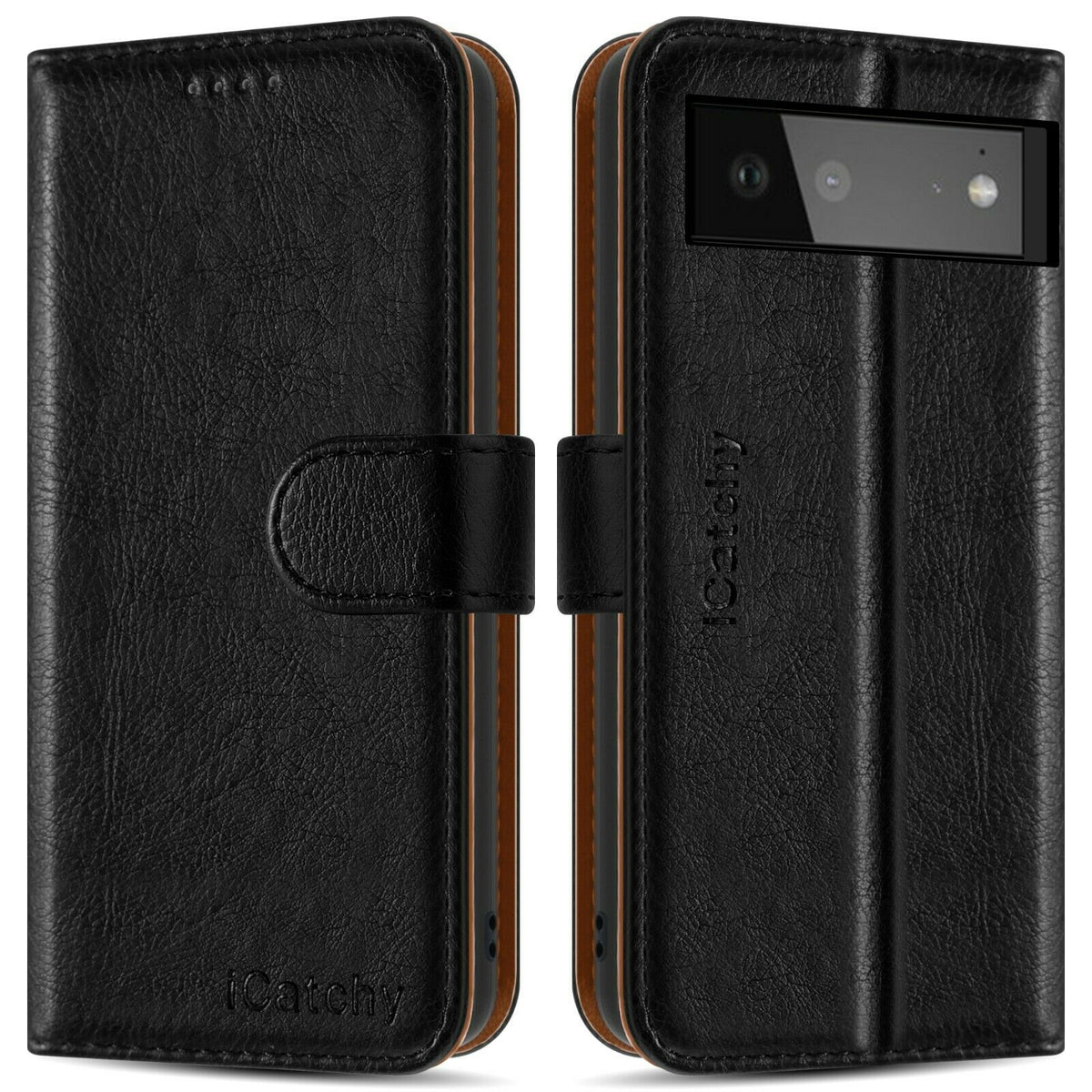 For Google Pixel 6 / 6 Pro Case Leather Wallet Book Flip Folio Stand View Cover