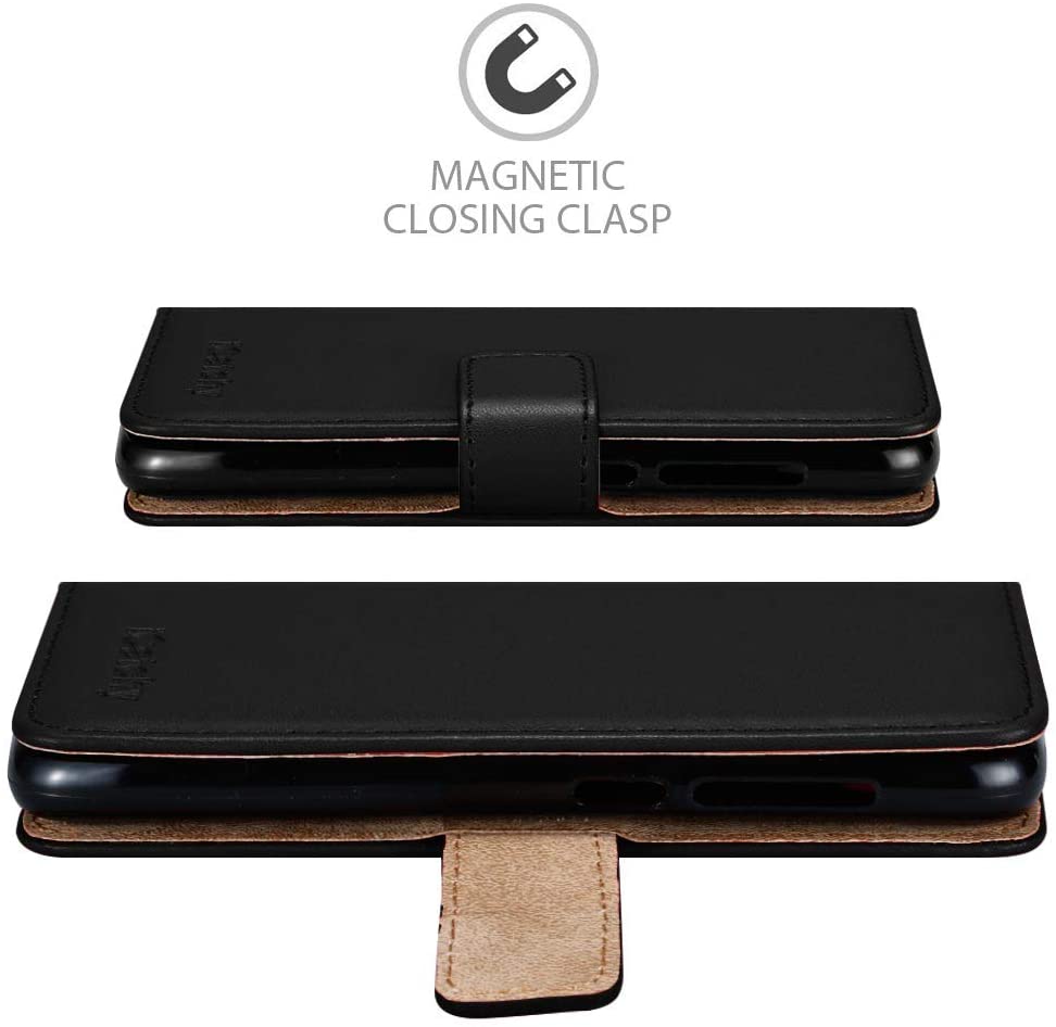 iCatchy For Alcatel 1 Case - Wallet Book [Stand View] Card Case Cover Premium Leather Folio Case for Alcatel 1 image 5