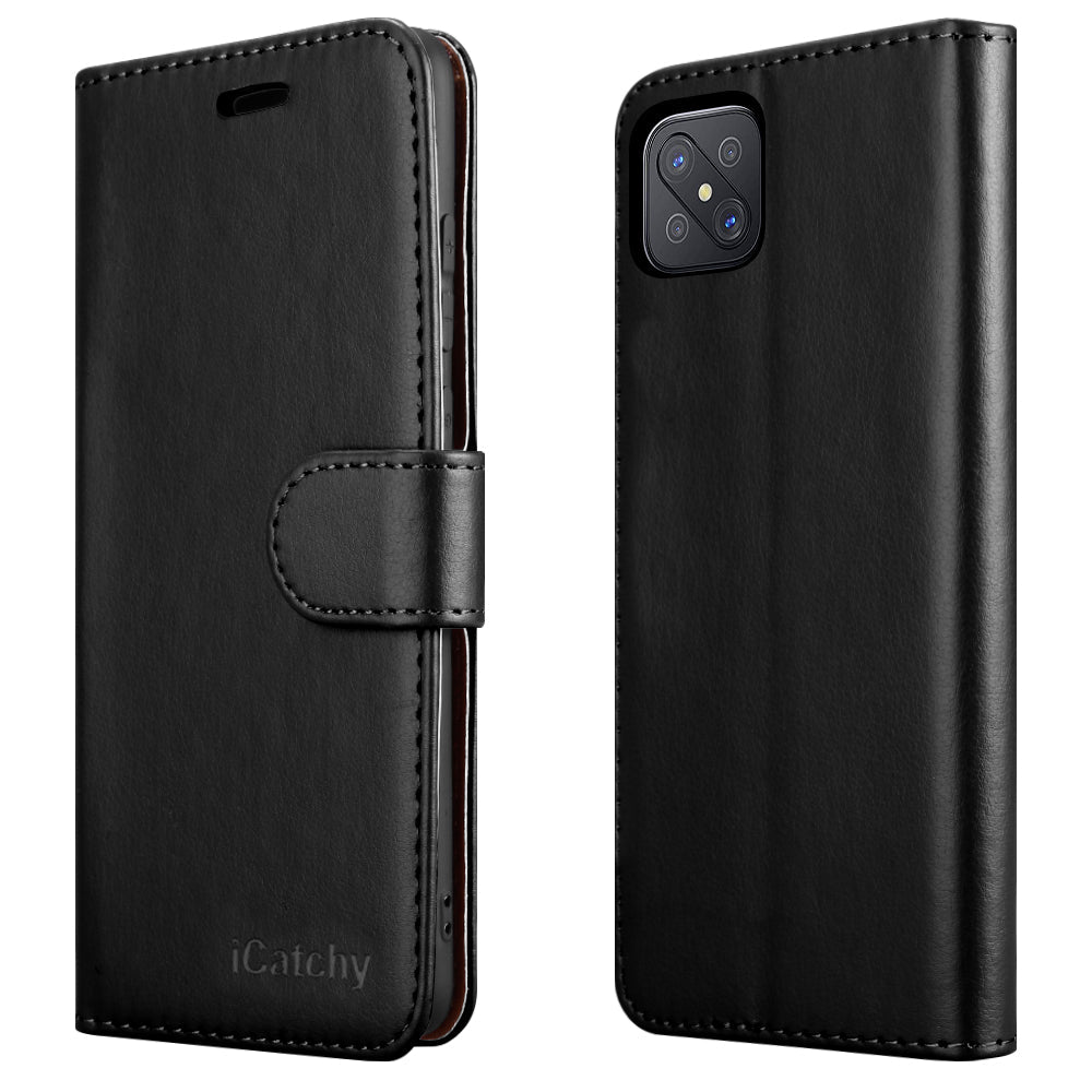For Samsung Galaxy A42 5G Case Leather Wallet Book Flip Folio Stand View Cover Compatible with Samsung Galaxy A42 5G (6.6'') Phone Case