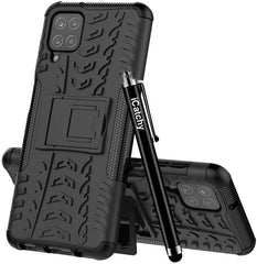 For Samsung Galaxy A12 Case, Heavy Duty Hard Tough Dual Layer Hybrid Shockproof Cover compatible For Samsung Galaxy A12 Phone Case image 3