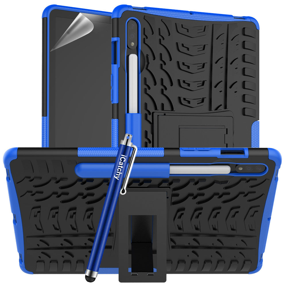 For Samsung Galaxy Tab S7 Case Heavy Duty Armor Hybrid Shockproof Dual Layer Hard Cover
