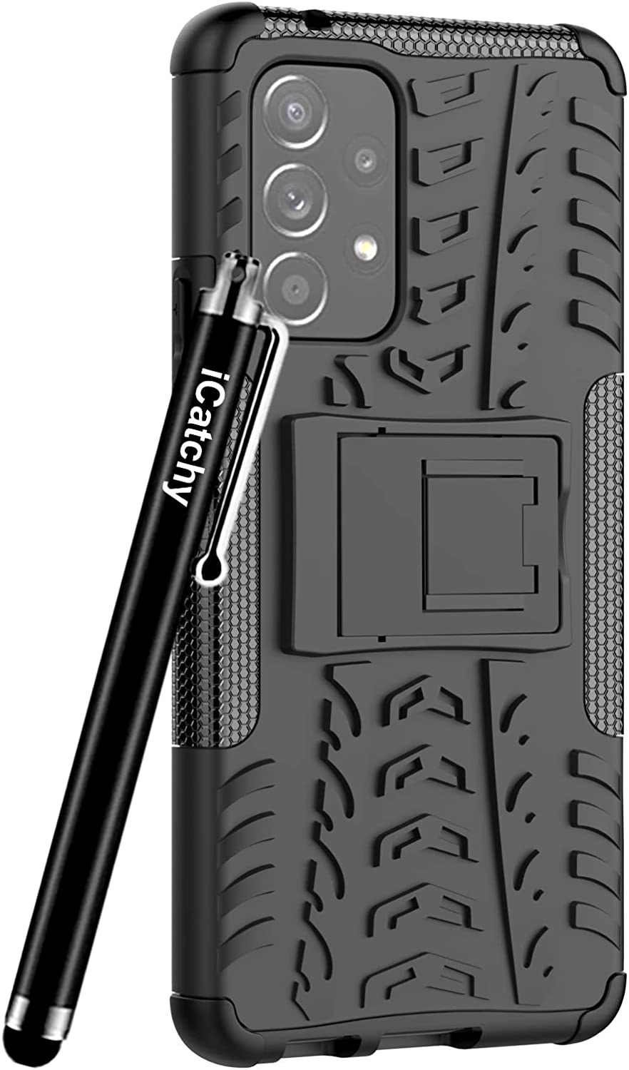 iCatchy For Samsung Galaxy A53 Case, Heavy Duty Hard Tough Dual Layer Hybrid Shockproof Cover compatible For Samsung Galaxy A53 5G Phone Case image 5