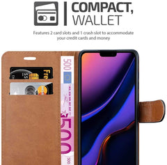 iCatchy For iPhone 11 Case Leather Wallet Book Cover Pouch for iPhone 11 image 3