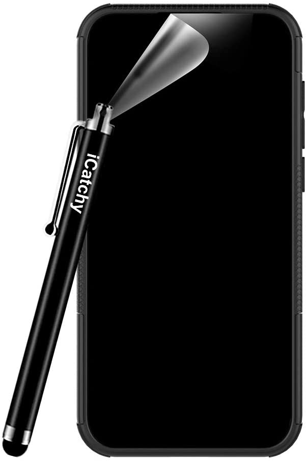 iCatchy For Huawei Y5 2019 Case Heavy Duty Tough Rugged Shockproof Hybrid Kickstand Hard Cover Compatible with Huawei Y5 2019 image 4