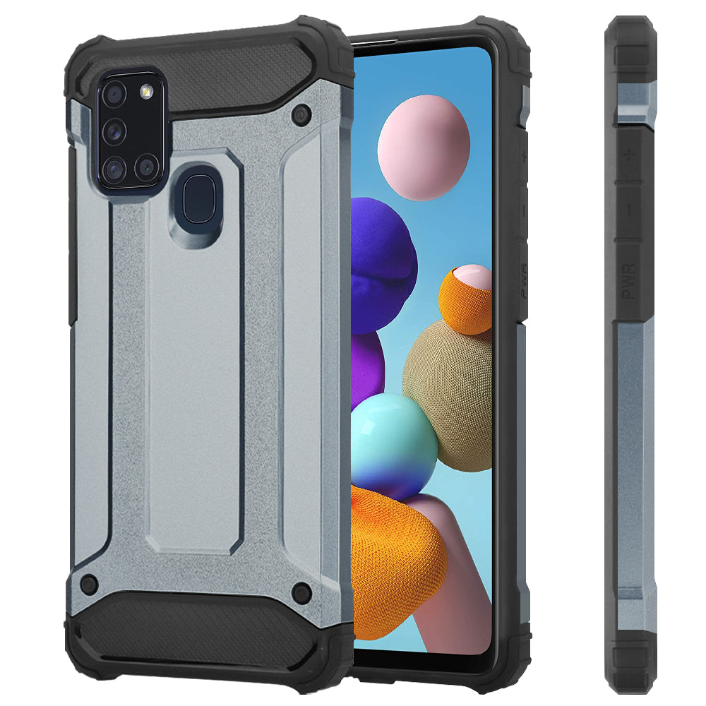 For Samsung Galaxy A21S Case Impact Heavy Duty Hard Tough Dual Layer Armour Defender Case For Samsung Galaxy A21S