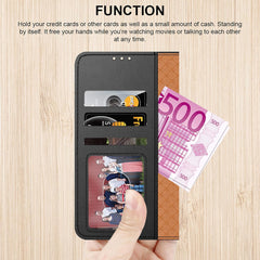 iCatchy for iPhone 17 Case with 3 Card Slots Leather Wallet Flip Book Magnetic Closure Kickstand Shockproof Protective Phone Cover compatible with iPhone 17