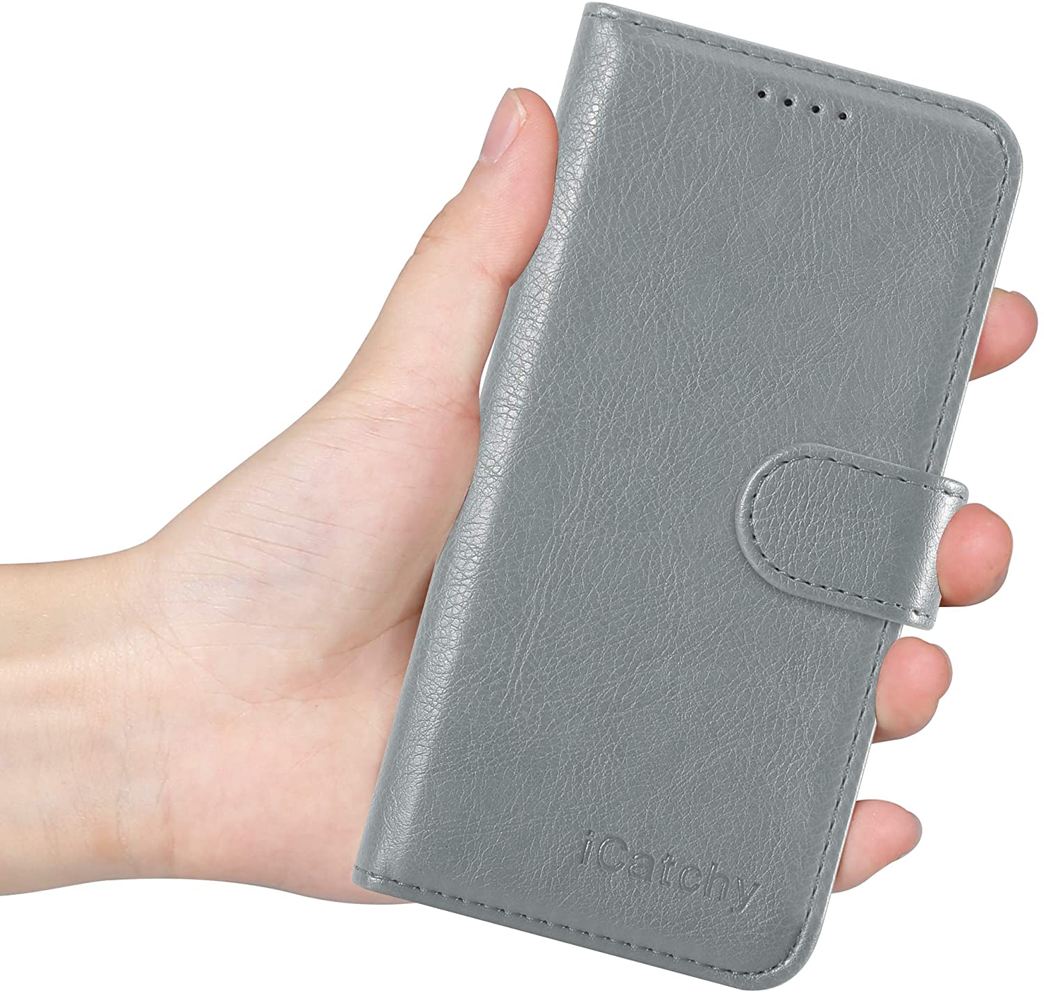 For Samsung Galaxy S21 Case Leather Wallet Flip Stand View Cover with Card Slots Compatible with Galaxy S21 (6.2'') Phone Cover image 6