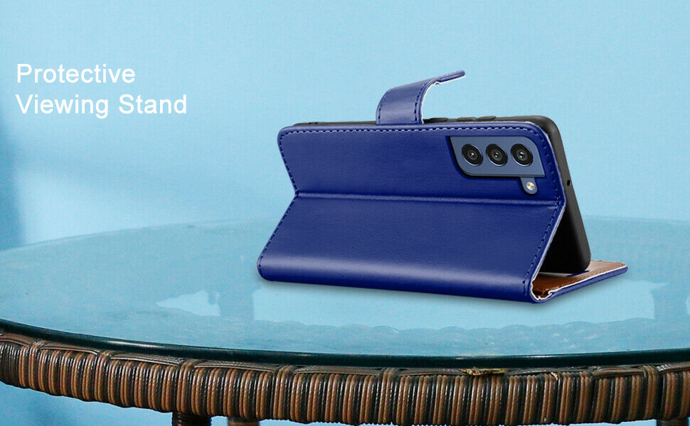 For Samsung Galaxy S21 FE Case Premium Leather Wallet Flip Card Slot Phone Cover image 19