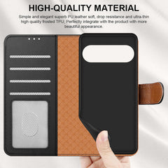 Case for Google 10 / 10 Pro with 4 Card Slots Leather Wallet Flip Book Magnetic Closure Kickstand Shockproof Protective Phone Cover compatible with Pixel 10 / 10 Pro