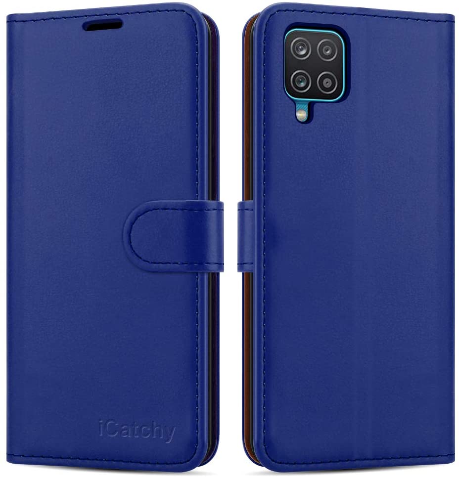 For Samsung Galaxy S21 Ultra 5G Case Leather Wallet Flip Stand View Cover with Card Slots Compatible with Galaxy S21 Ultra 5G (6.8'') Phone Cover