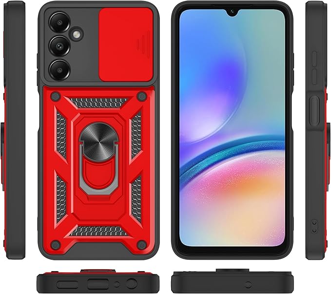 iCatchy for Samsung Galaxy A05s Case, Heavy Duty Hard Tough Dual Layer Hybrid Shockproof Cover compatible For Samsung A05s Case