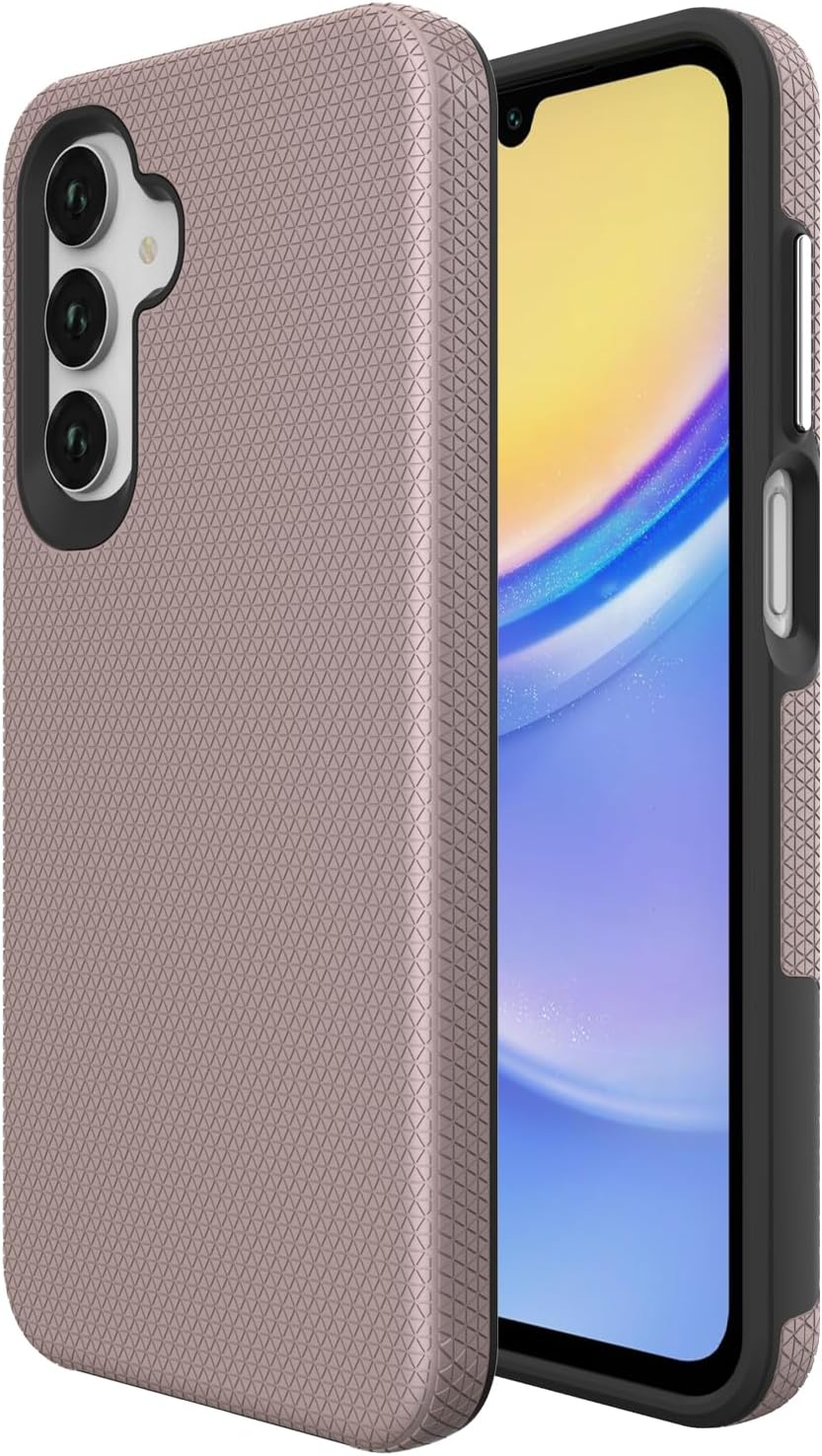 iCatchy Case for Samsung A17 A16 A26 Phone and 2X Screen Protector, Heavy Duty Rugged Military Grade Dual Layer Shockproof Matte Phone Cover