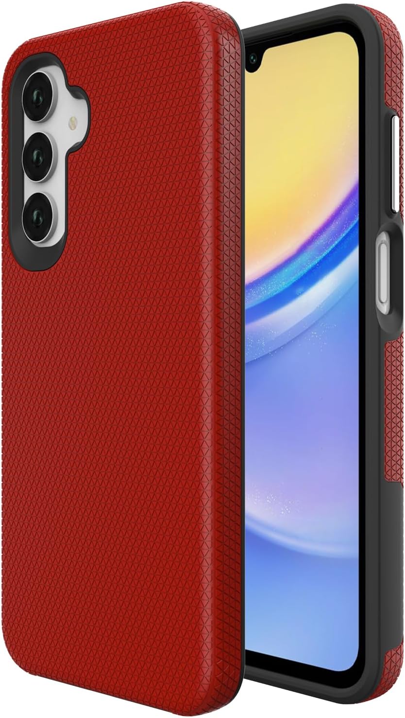 iCatchy Case for Samsung A17 A16 A26 Phone and 2X Screen Protector, Heavy Duty Rugged Military Grade Dual Layer Shockproof Matte Phone Cover