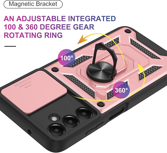 iCatchy for Samsung Galaxy A05s Case, Heavy Duty Hard Tough Dual Layer Hybrid Shockproof Cover compatible For Samsung A05s Case