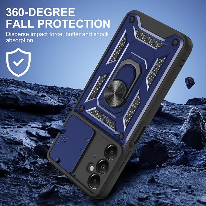 iCatchy for Samsung Galaxy A05s Case, Heavy Duty Hard Tough Dual Layer Hybrid Shockproof Cover compatible For Samsung A05s Case