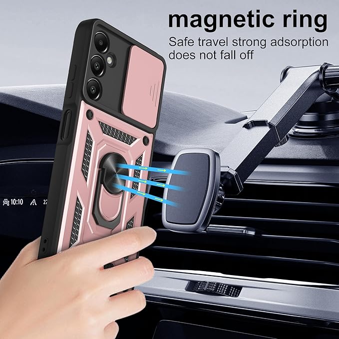 iCatchy for Samsung Galaxy A05s Case, Heavy Duty Hard Tough Dual Layer Hybrid Shockproof Cover compatible For Samsung A05s Case