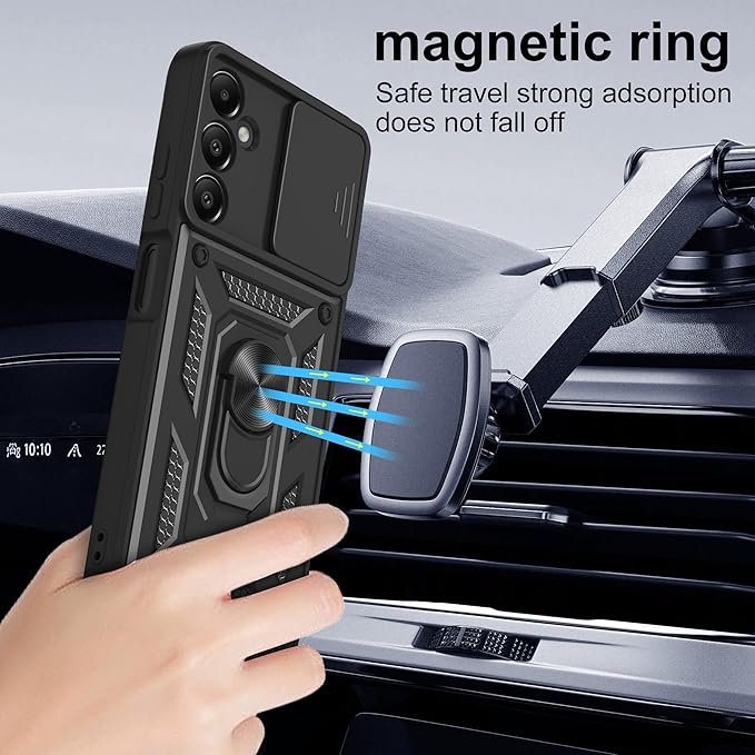 iCatchy for Samsung Galaxy A05s Case, Heavy Duty Hard Tough Dual Layer Hybrid Shockproof Cover compatible For Samsung A05s Case
