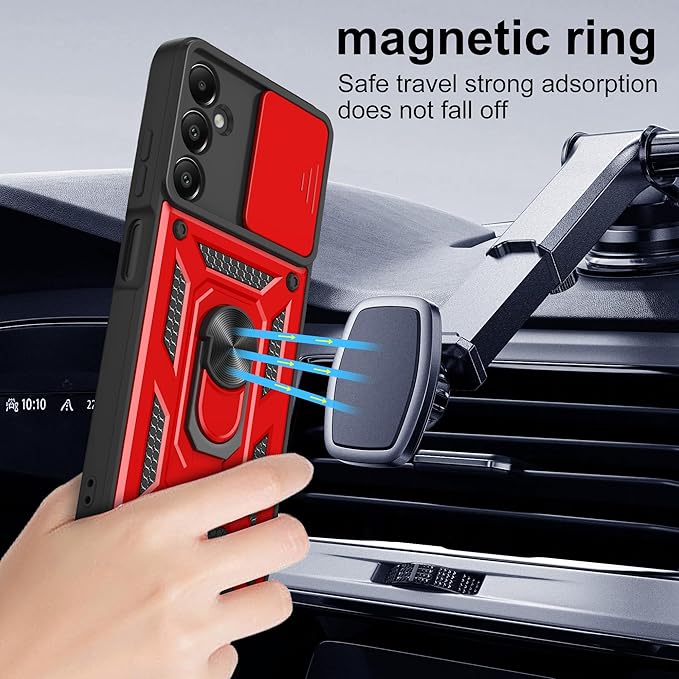 iCatchy for Samsung Galaxy A05s Case, Heavy Duty Hard Tough Dual Layer Hybrid Shockproof Cover compatible For Samsung A05s Case