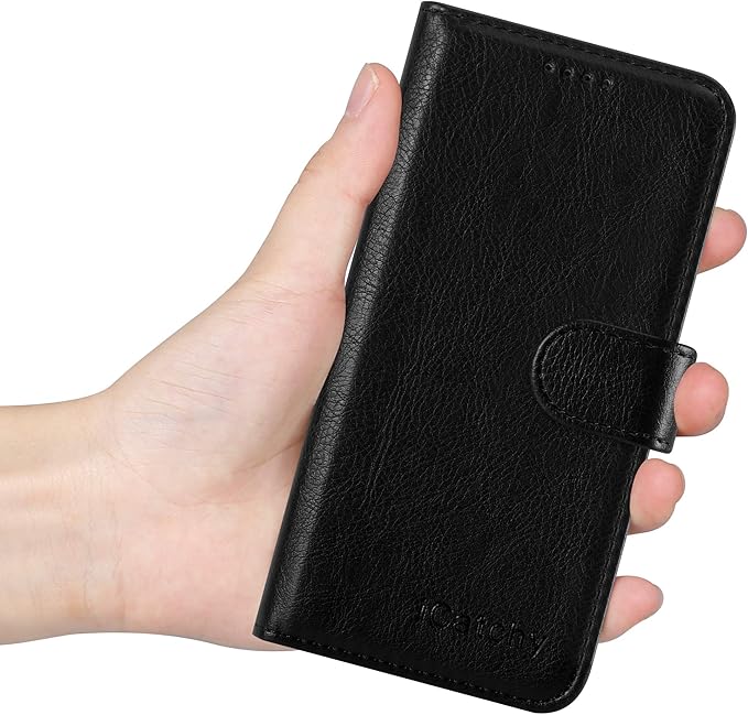 For Samsung Galaxy S21 Case Leather Wallet Flip Stand View Cover with Card Slots Compatible with Galaxy S21 (6.2'') Phone Cover