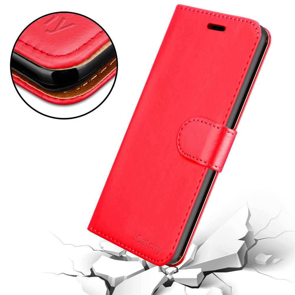 For Samsung Galaxy S21 FE Case Premium Leather Wallet Flip Card Slot Phone Cover image 31