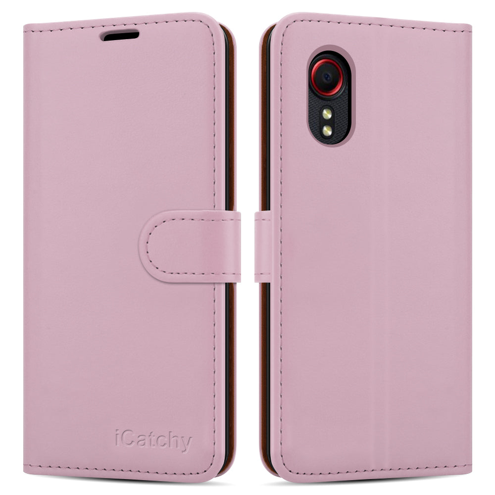 For Samsung Galaxy Xcover 5 Case Leather Wallet Book Flip Folio Stand View Cover Pouch compatible With Samsung Galaxy Xcover 5