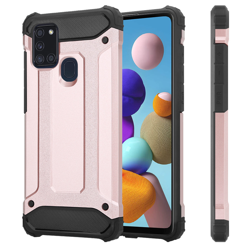 For Samsung Galaxy A21S Case Impact Heavy Duty Hard Tough Dual Layer Armour Defender Case For Samsung Galaxy A21S