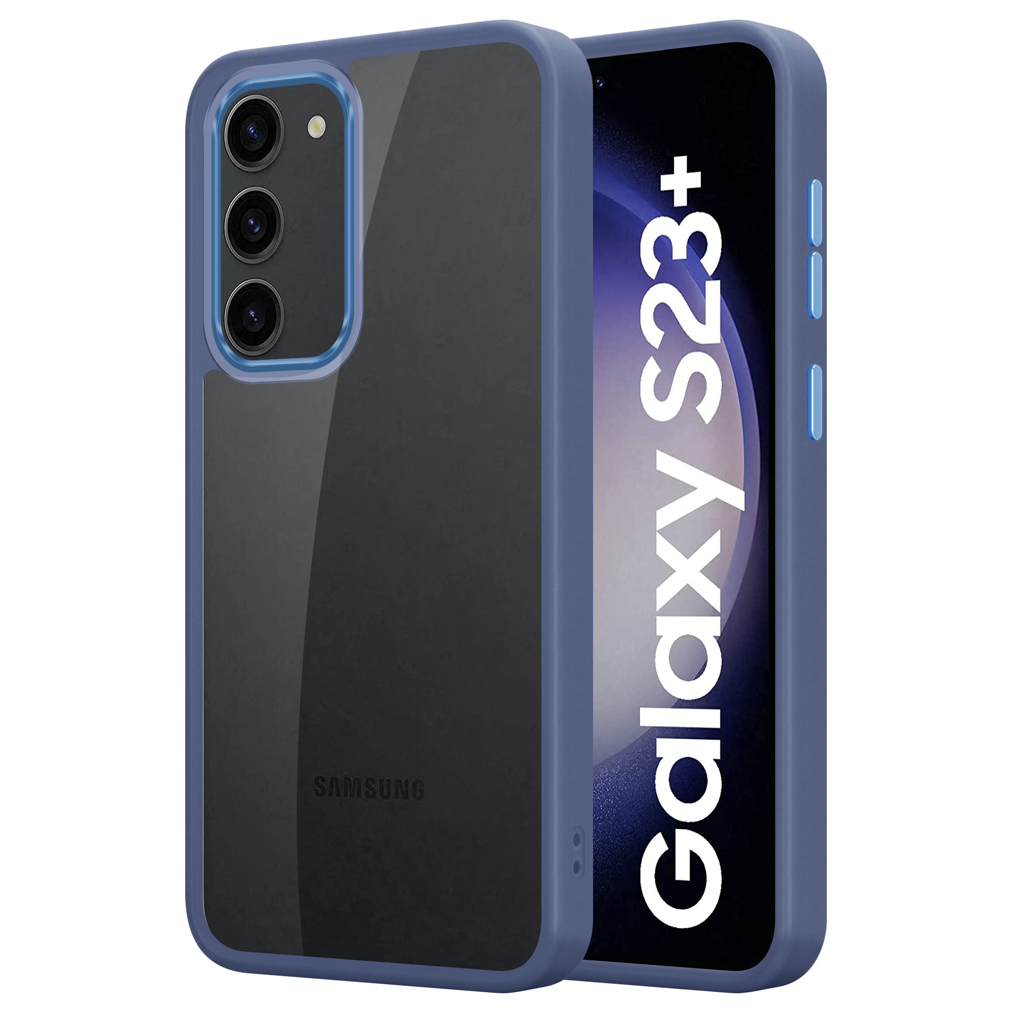 iCatchy Case for Samsung Galaxy S23+ / S23 Plus 5G 6.6-Inch Anti-Scratch Clear Hard Back Transparent Bumper Shockproof Phone Cover [Anti Yellowing] image 9