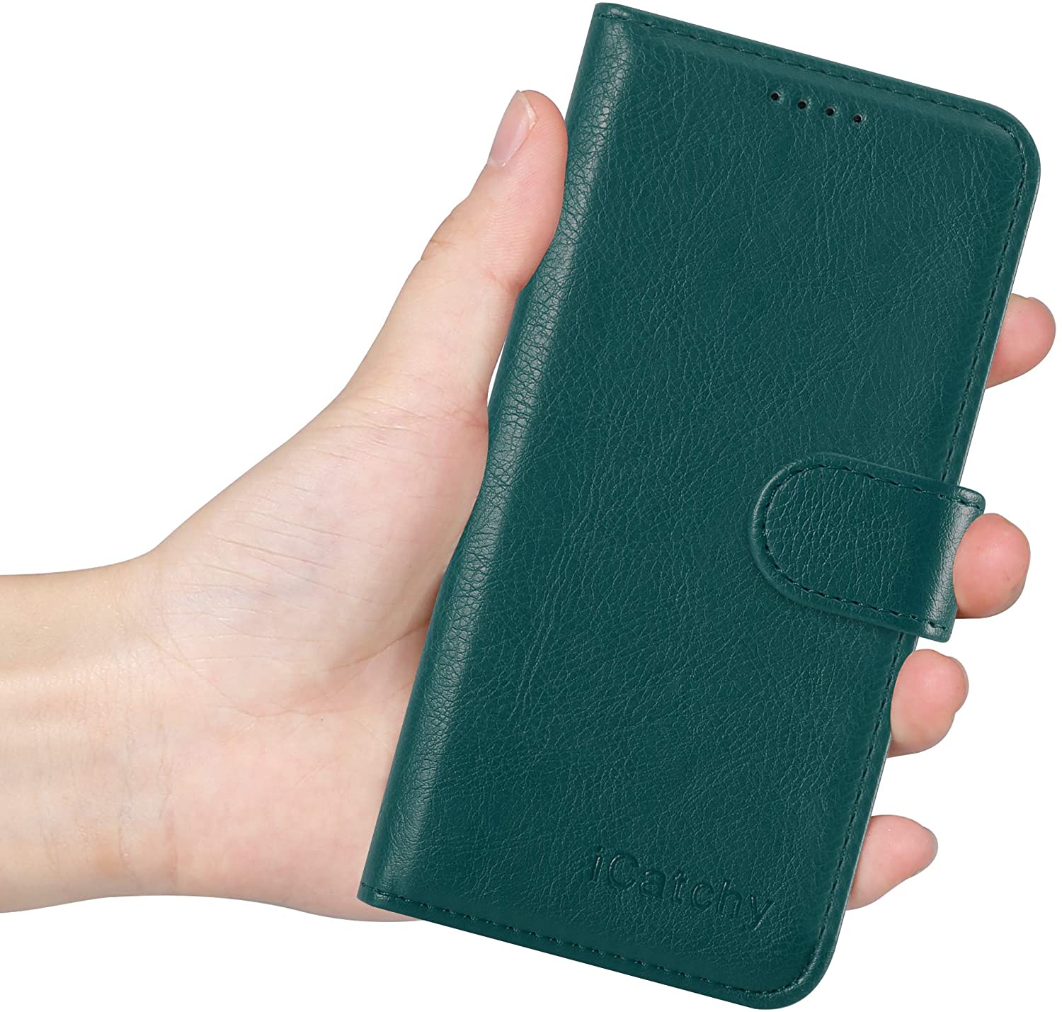 For Samsung Galaxy S21+ 5G Case Leather Wallet Flip Stand View Cover with Card Slots Compatible with Galaxy S21+ 5G (6.7'') Phone Cover image 6