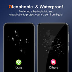 iCatchy 3 Pack for Samsung A57 Screen Protector, Phone High Transparency Tempered Glass Protection Film Impact-Protection Anti-Scratch Compatible with Galaxy A57