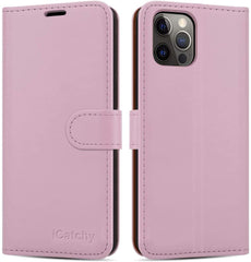 iPhone 12 Case/iPhone 12 Pro (6.1'') Phone Cover case Leather Wallet Book Flip Folio Stand View Case image 1
