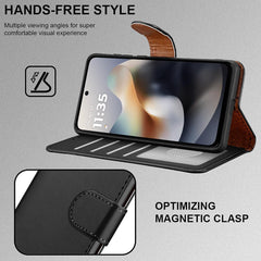 iCatchy for Motorola G56 5G Case with 4 Card Slots Leather Wallet Flip Book RFID Blocking Magnetic Closure Kickstand Shockproof Protective Phone Cover compatible with Moto G56