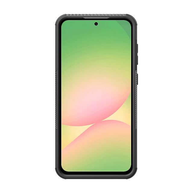 iCatchy Case for Samsung Galaxy A36 5G Military Grade Shockproof, Heavy Duty Hard Tough Dual Layer Robust Bumper Kickstand Cover and 2 Screen Protector Tempered Glass for Galaxy A36 Phone