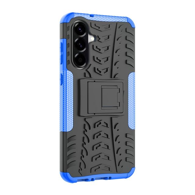 iCatchy Case for Samsung A56 5G Military Grade Shockproof, Heavy Duty Hard Tough Dual Layer Robust Bumper Kickstand Cover and 2 Screen Protector Tempered Glass for Galaxy A56 Phone
