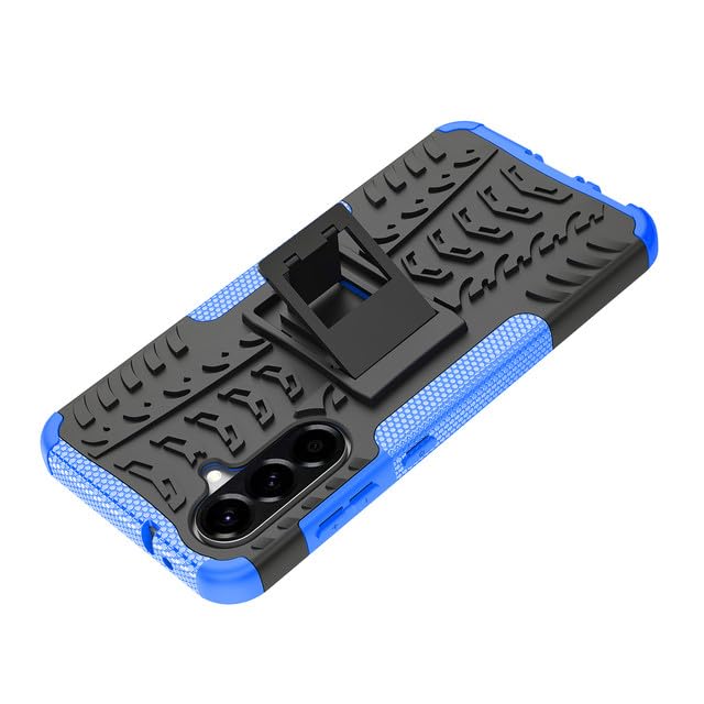 iCatchy Case for Samsung Galaxy A36 5G Military Grade Shockproof, Heavy Duty Hard Tough Dual Layer Robust Bumper Kickstand Cover and 2 Screen Protector Tempered Glass for Galaxy A36 Phone