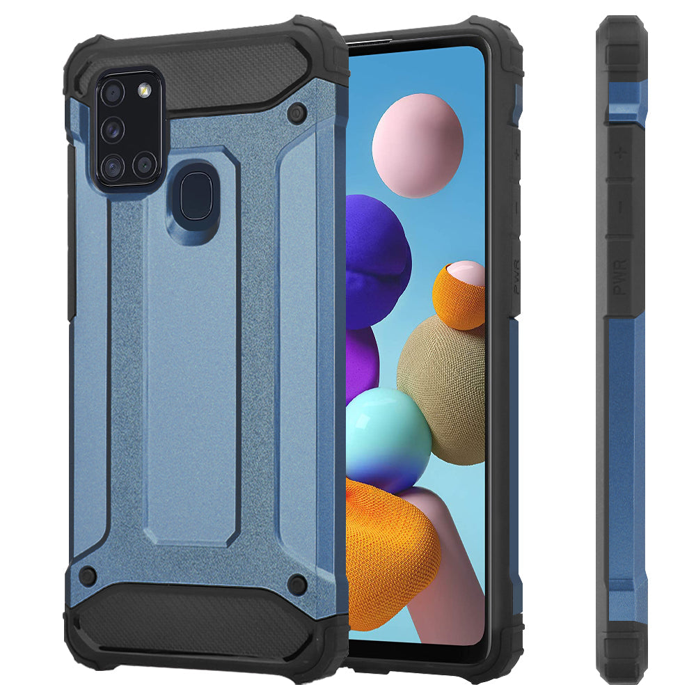 For Samsung Galaxy A21S Case Impact Heavy Duty Hard Tough Dual Layer Armour Defender Case For Samsung Galaxy A21S