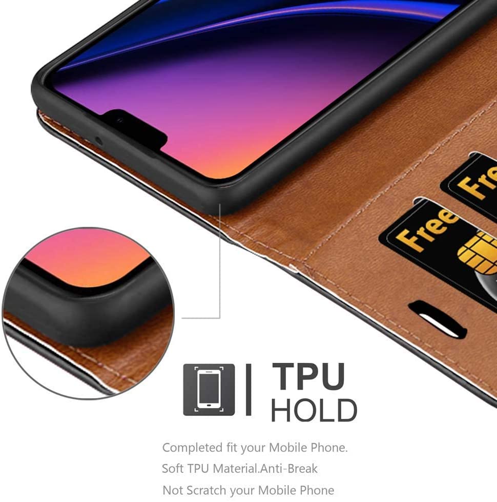 iCatchy For iPhone 11 Case Leather Wallet Book Cover Pouch for iPhone 11 image 5