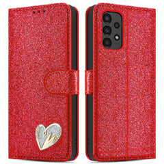 iCatchy for Samsung Galaxy A13 4G Case Gliter Wallet Book Flip Folio Stand View Cover Pouch for Samsung Galaxy A13 4G image 0