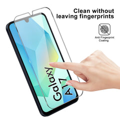 iCatchy [3 Pack] for Samsung A17 A16 A26 Screen Protector, Phone High Transparency Tempered Glass Protection Film Impact-Protection Anti-Scratch Compatible with Galaxy A17 A16 A26