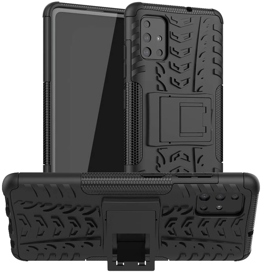 iCatchy For Samsung galaxy A51 Case Heavy Duty Hard Tough Dual Layer Hybrid Shockproof Cover compatible with Samsung galaxy A51 Phone Case image 0