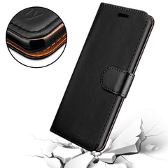 For Motorola Moto E20 / E30 / E40 Case Leather Wallet Book Flip Folio Stand View image 2