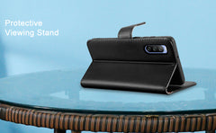 iCatchy for Sony Xperia 10V Case Leather Folio Wallet Book [RFID Blocking] Magnetic Closure [Kickstand With 4 Card Slots] Full Protection Cover for Sony Xperia 10V Phone image 1