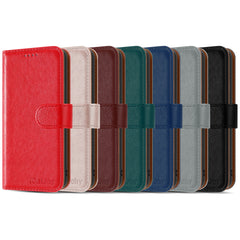 iCatchy for iPhone 13 Case Leather Wallet Book Flip Folio Stand View Cover Magnetic Closure with Card Slots Compatible for iPhone 13 Phone (6.1'') image 0