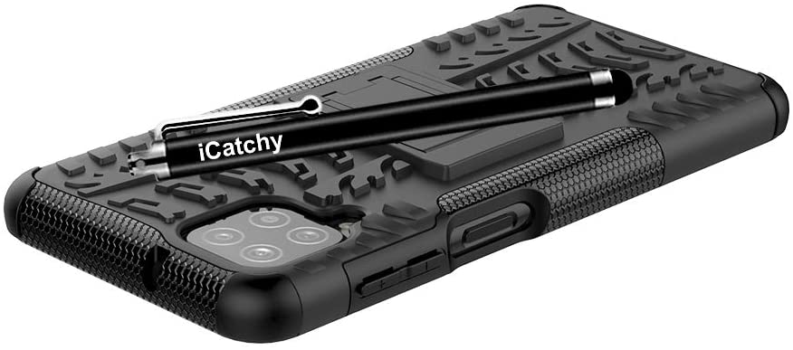 For Samsung Galaxy A12 Case, Heavy Duty Hard Tough Dual Layer Hybrid Shockproof Cover compatible For Samsung Galaxy A12 Phone Case image 5
