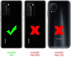 For Huawei P40 Case, Heavy Duty Hard Tough Dual Layer Hybrid Shockproof Cover compatible For Huawei P40 Phone Case image 1