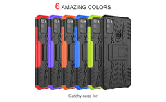 iCatchy for Alcatel 1S 2021 / 3L 2021 Case Heavy Duty Hard Tough Dual Layer Hybrid Shockproof kickstand Cover image 2
