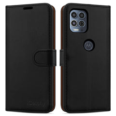 For Motorola Moto G100 Case Leather Wallet Book Flip Folio Stand View Cover Pouch for Motorola Moto G100 image 0
