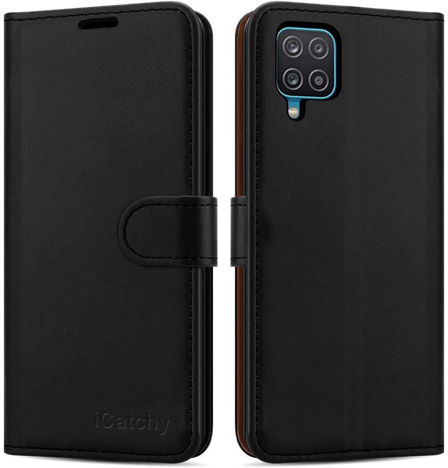 For Samsung Galaxy S21 Ultra 5G Case Leather Wallet Flip Stand View Cover with Card Slots Compatible with Galaxy S21 Ultra 5G (6.8'') Phone Cover