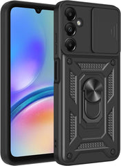 iCatchy Case for Samsung Galaxy A05s Phone Camera Cover Shockproof Heavy-duty Military Rugged Ring Holder Kickstand for Samsung A05s