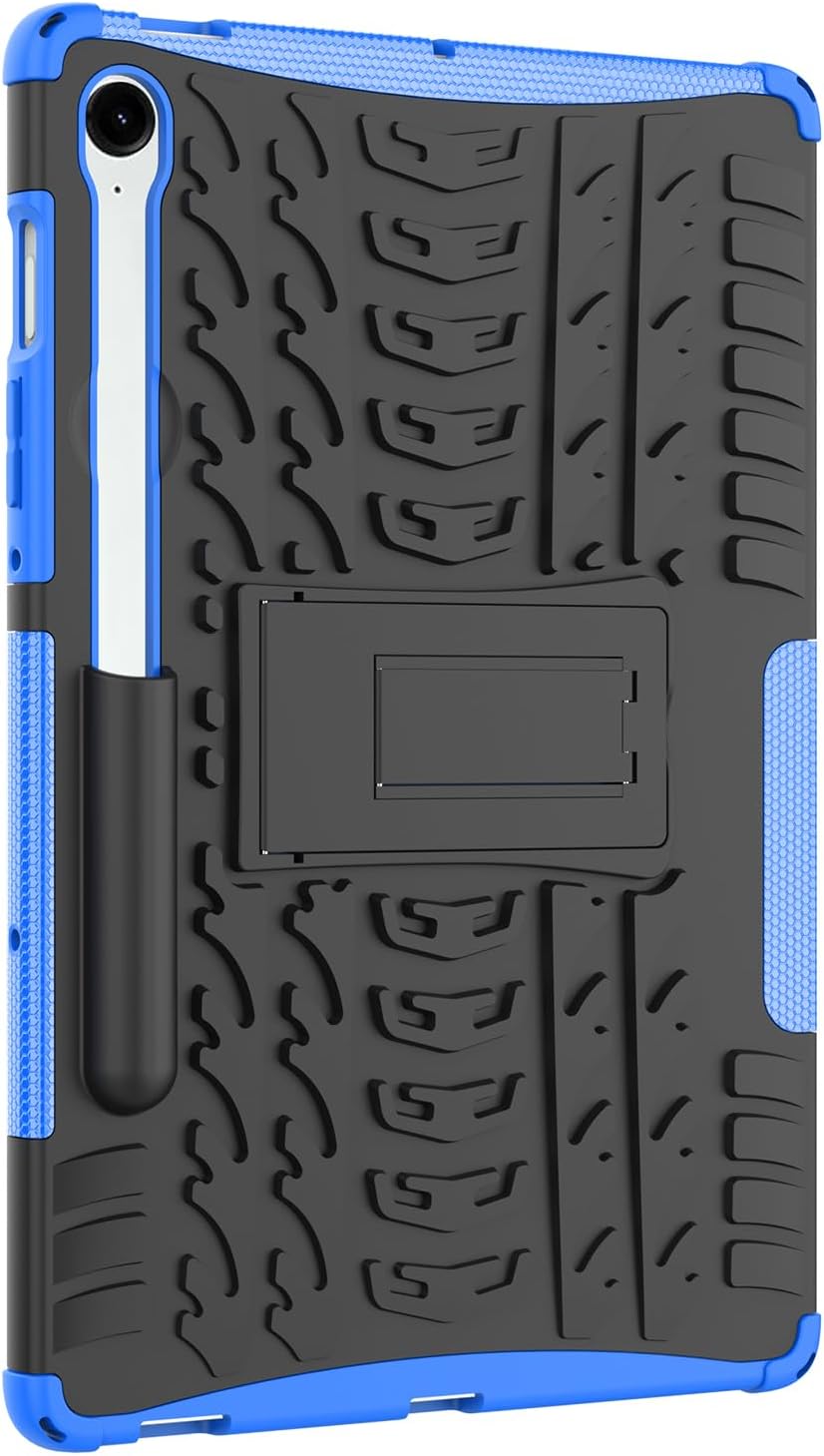 iCatchy Case for Samsung Galaxy Tab S9 FE (12.4'' Inch) Heavy Duty Hard Tough Dual Layer Hybrid Shockproof Cover compatible with Samsung Tab S9 FE (Model: SM-X510/ SM-X516/ SM-X518) Tablet Case