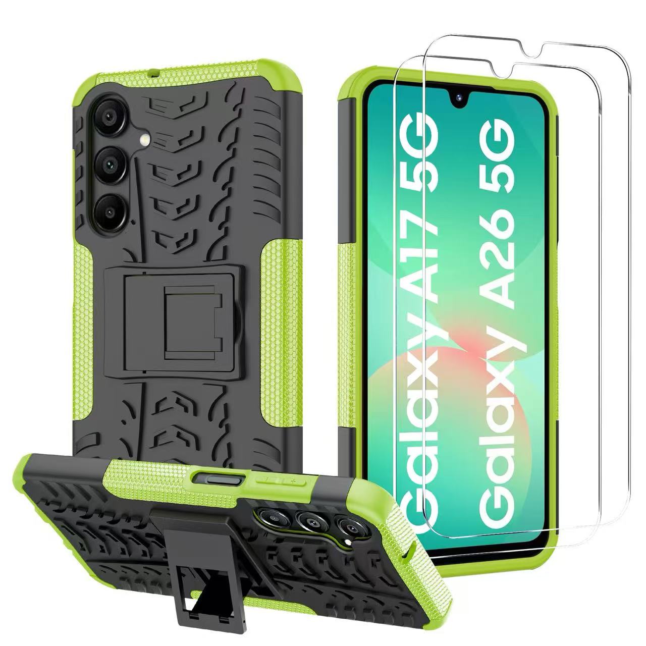 iCatchy Case for Samsung A17 5G / A26 5G, Heavy Duty Hard Tough Dual Layer Hybrid Shockproof Cover Compatible with Galaxy A26 / A17 Phone Case